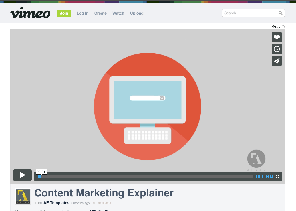 Videos on Vimeo