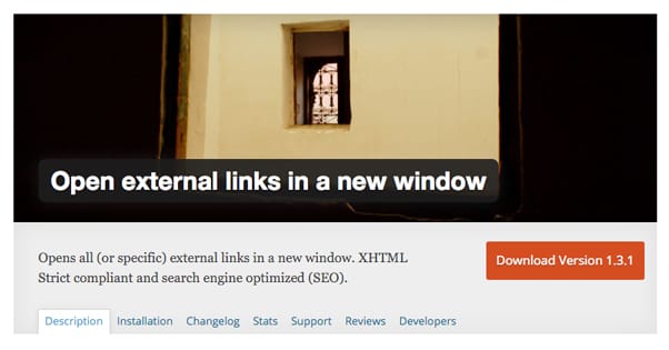 External Links New Window