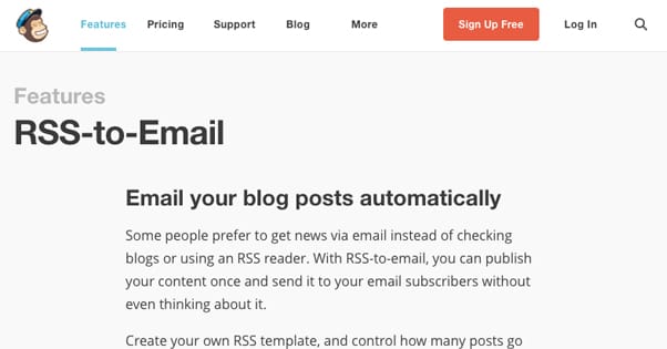 RSS to Email