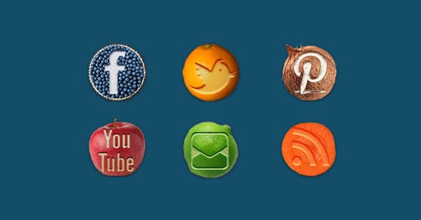 Custom Social Buttons Examples