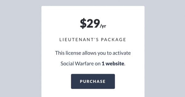 Social Warfare Pricing