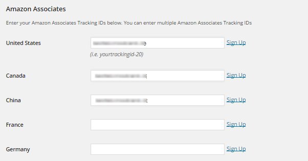 Multiple Affiliate Tracking IDs