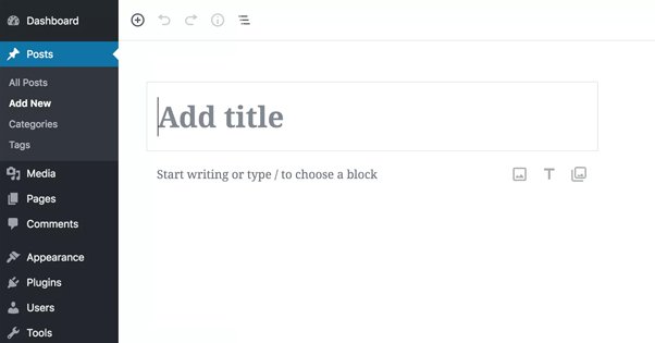 Writing a Post in WP